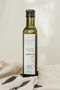 olej rzepakowy tłoczony na zimno nierafinowany 250 ml