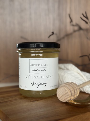 miod nektarowy akacjowy naturalny polski 400 g
